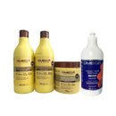 Kit Colágeno Shampoo + Condicionador + Mascara + Creme de Pentear 500g Omega Hair
