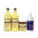 Kit Colágeno Shampoo e Condicionador 1L + Mascara + Creme de Pentear Omega Hair