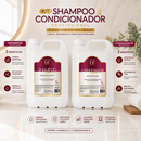Kit Shampoo e Condicionador Limpeza Hidratante Galão 5L Química Certa