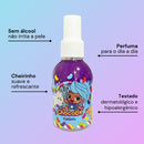 Kit 6 Colônia Chocolate Chocolix 100ml Omega Kids