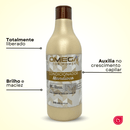 Kit Capilar Mandioca Shampoo + Condicionador + Máscara 500g Omega Hair