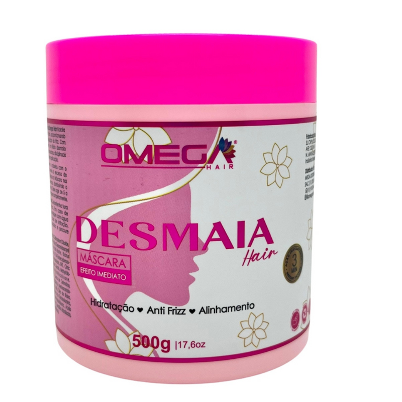 Mascara Capilar Desmaia Hair 500g Omega Hair