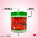 Kit Kids Chocolix Shampoo + Condicionador + Sabonete Líq. + Colônia + Gelatina Morango Omega Kids