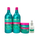 Kit Definição de Cachos Shampoo e Condicionador 1L + Máscara + Óleo Capilar Omega Hair