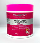 Kit Máscaras para Cronograma Capilar Intensivo - Hidratação Nutrição Reconstrução - Profissional Omega Hair - KIT 1