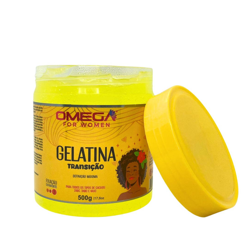 Gelatina Finalizadora Transição 500g Omega Hair