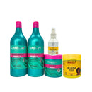 Kit Ativador de Cachos Alta Definição 1L Omega Hair