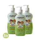 Kit 3 Sabonete Líquido Glicerinado 400ml Omega Baby