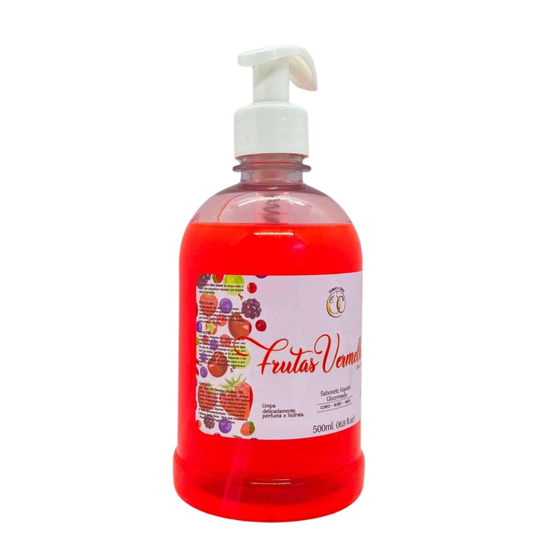 Sabonete Líquido Frutas Vermelhas 500ml Quimica Certa