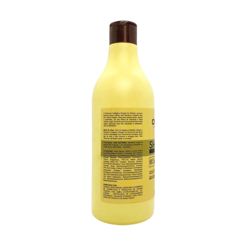 Shampoo Colágeno 500ml OmegaHair